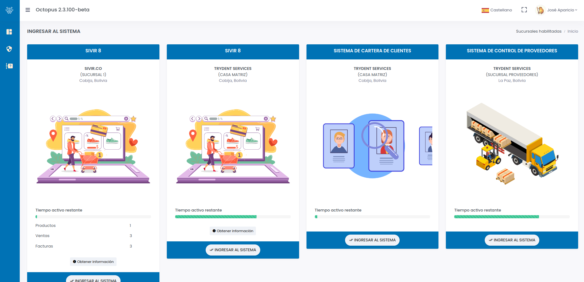 Seleccionar sucursal